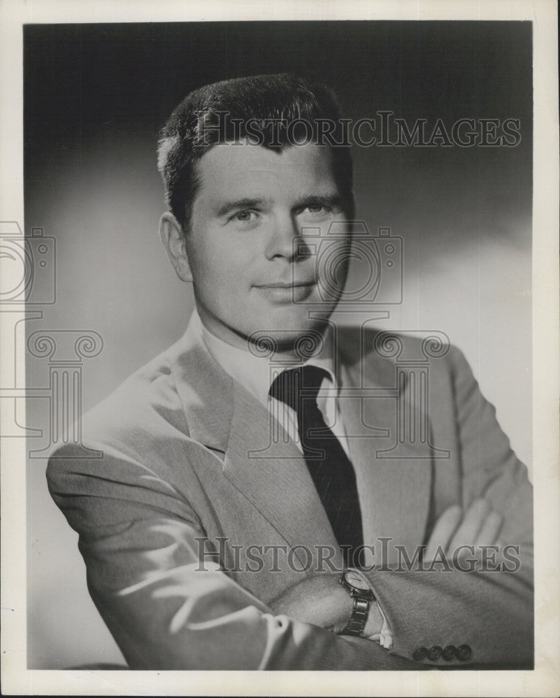 1956 Press Photo American Actor Barry Nelson in &quot;Wake Up,Darling&quot;. - Historic Images