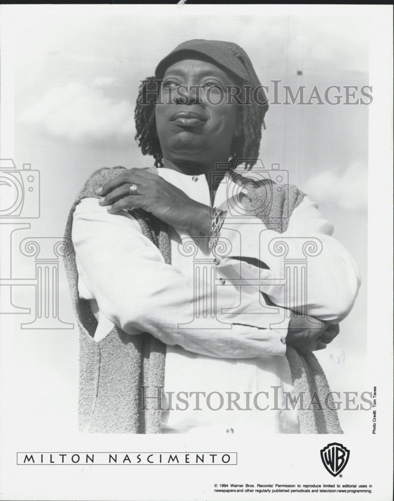 1994 Press Photo Brazilian Singer Milton Nascimento - Historic Images