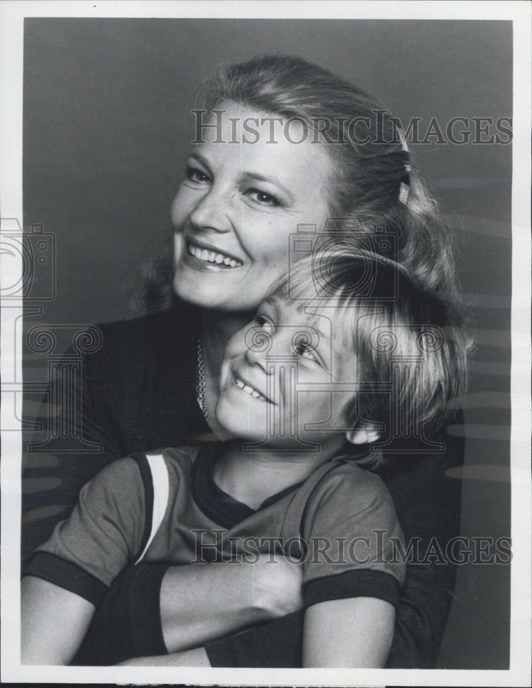 1978 Press Photo Actress Gena Rowlands &amp; Keith Mitchell In &quot;A Question Of Love&quot; - Historic Images