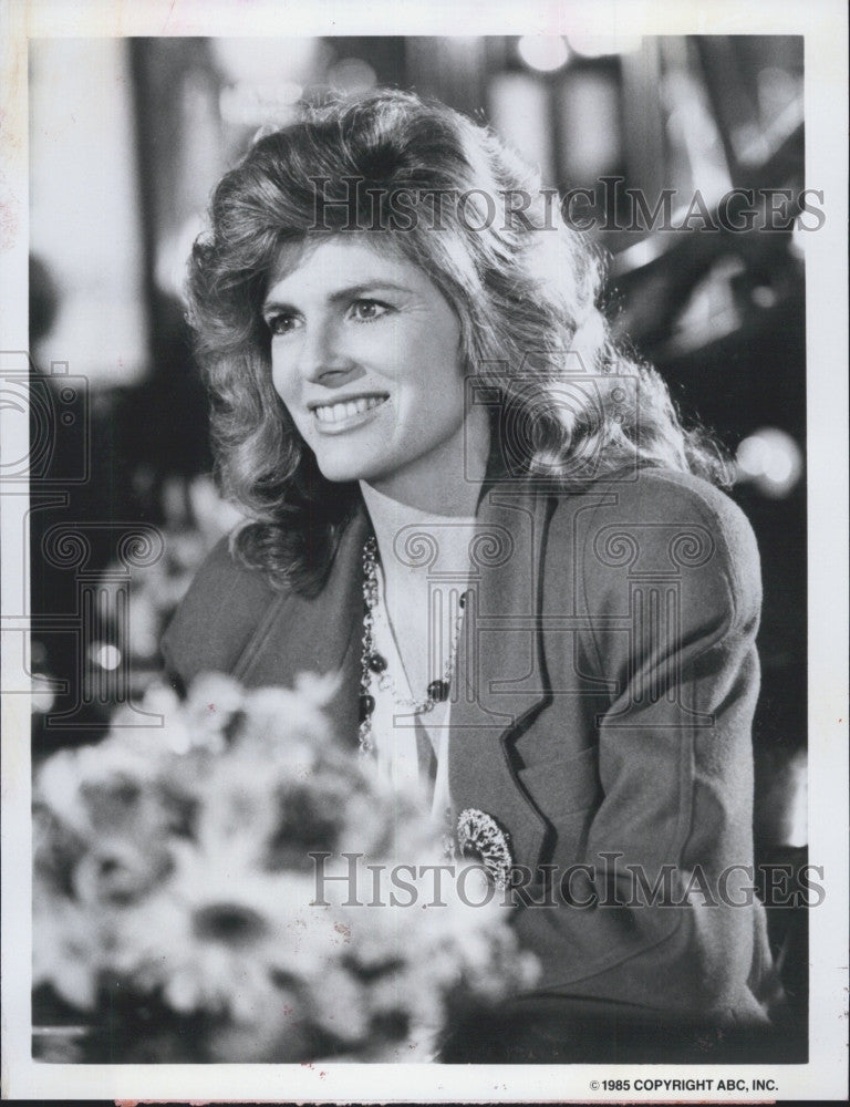 1985 Press Photo Actress Katharine Ross in &quot;Dynasty II The Colbys&quot; - Historic Images