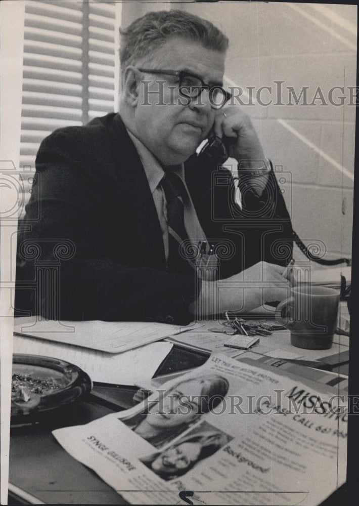 1973 Press Photo Joseph F. Ryan - Historic Images