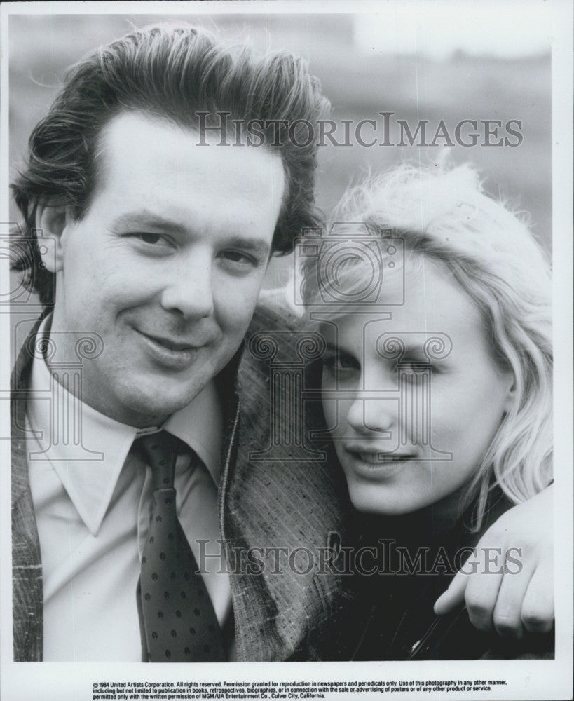 Mickey Rourke. 1984 Vintage Press Photo Print - Historic Images
