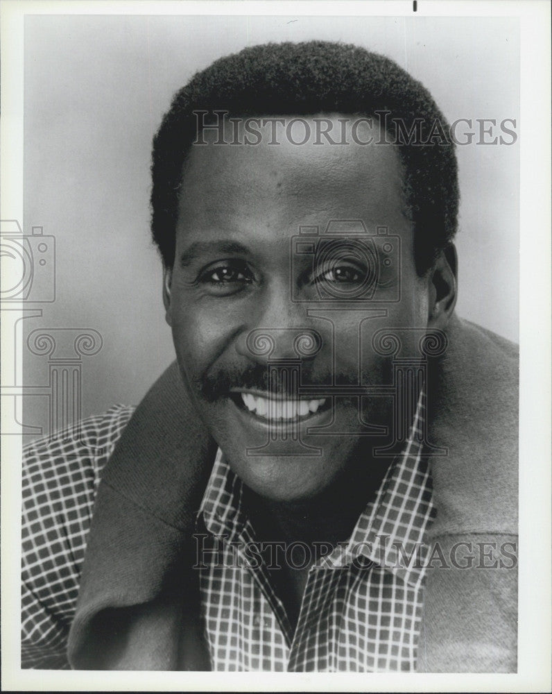 1985 Press Photo Actor Richard Roundtree in &quot;The Fifth Missile&quot; - Historic Images