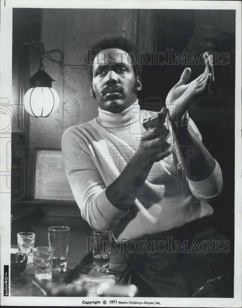 1971 Press Photo Actor Richard Roundtree in &quot;Shaft&quot; - Historic Images