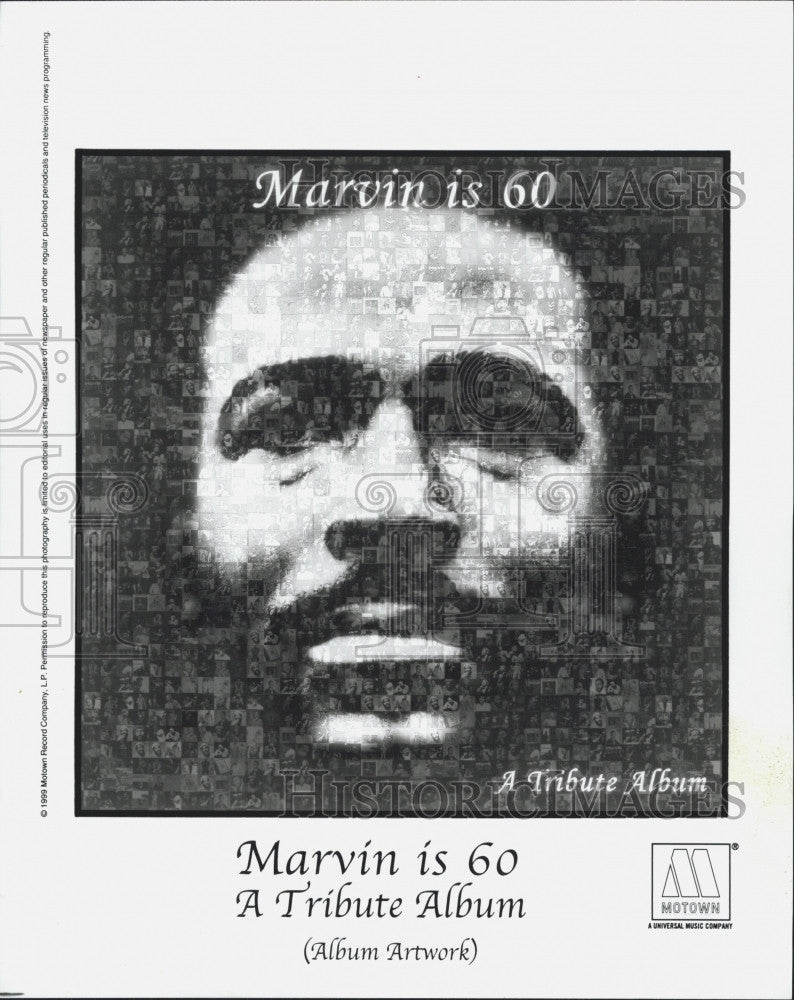 1999 Press Photo &quot;Marvin is 60-A Tribute Album&quot; - Historic Images