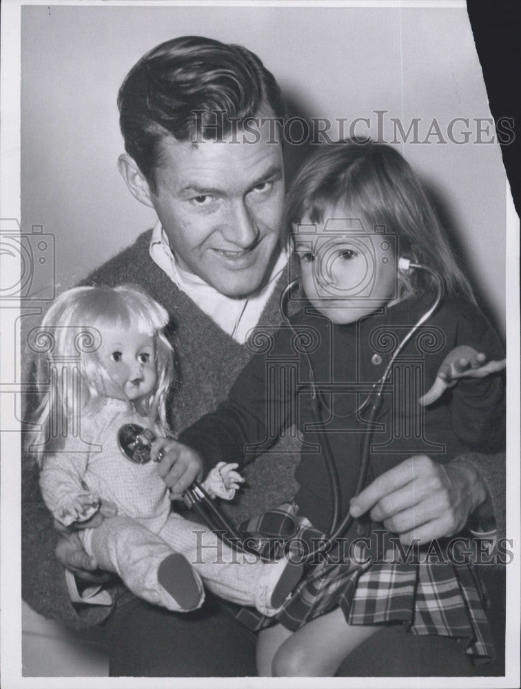 Actor Orson Beam Daughter Michele Age 2 1962 Vintage Press Photo