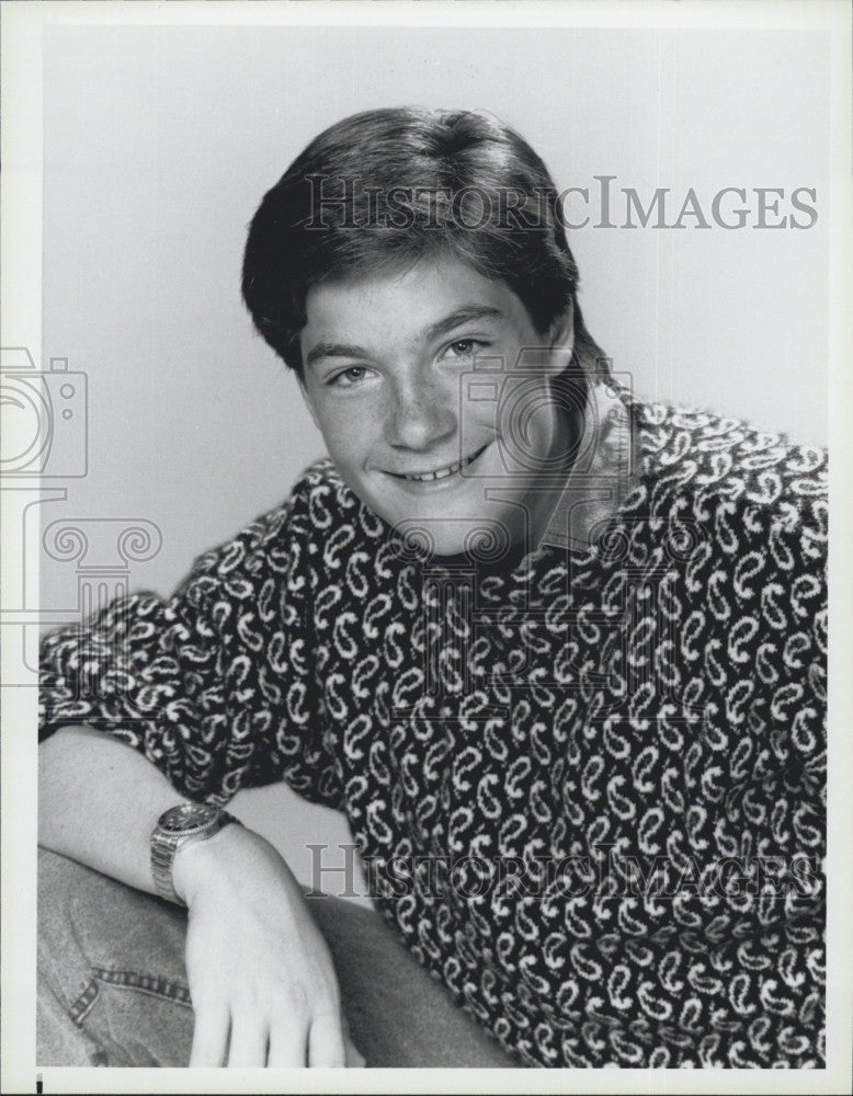 1985 Press Photo Actor Justin Bateman on &quot;Valerie&quot; - Historic Images