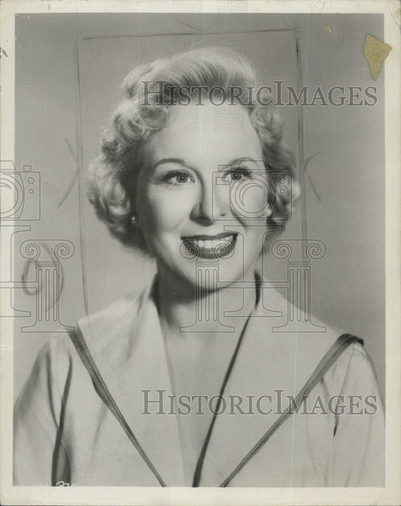 1956 Press Photo Brenda de Banzie for &quot;Speaking of Murder &quot; - Historic Images