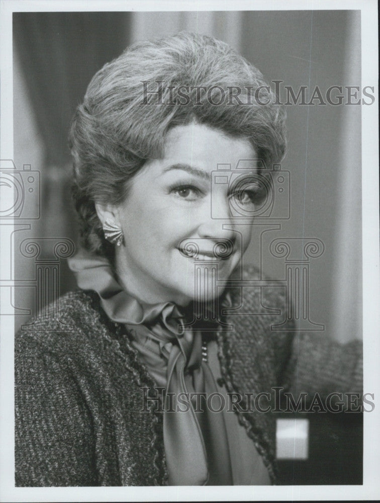 1984 Press Photo Anne Baxter  for a movie role - Historic Images