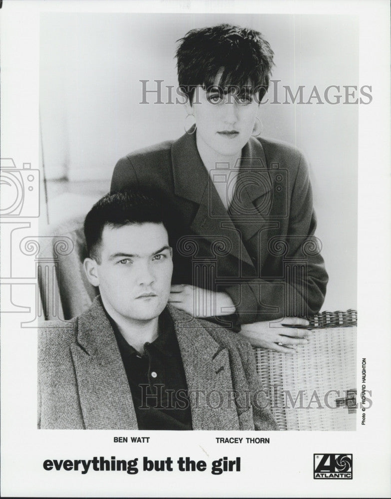 Press Photo English Band &quot;Everything but the girl&quot;  Ben Watt, Tracey Thorn - Historic Images