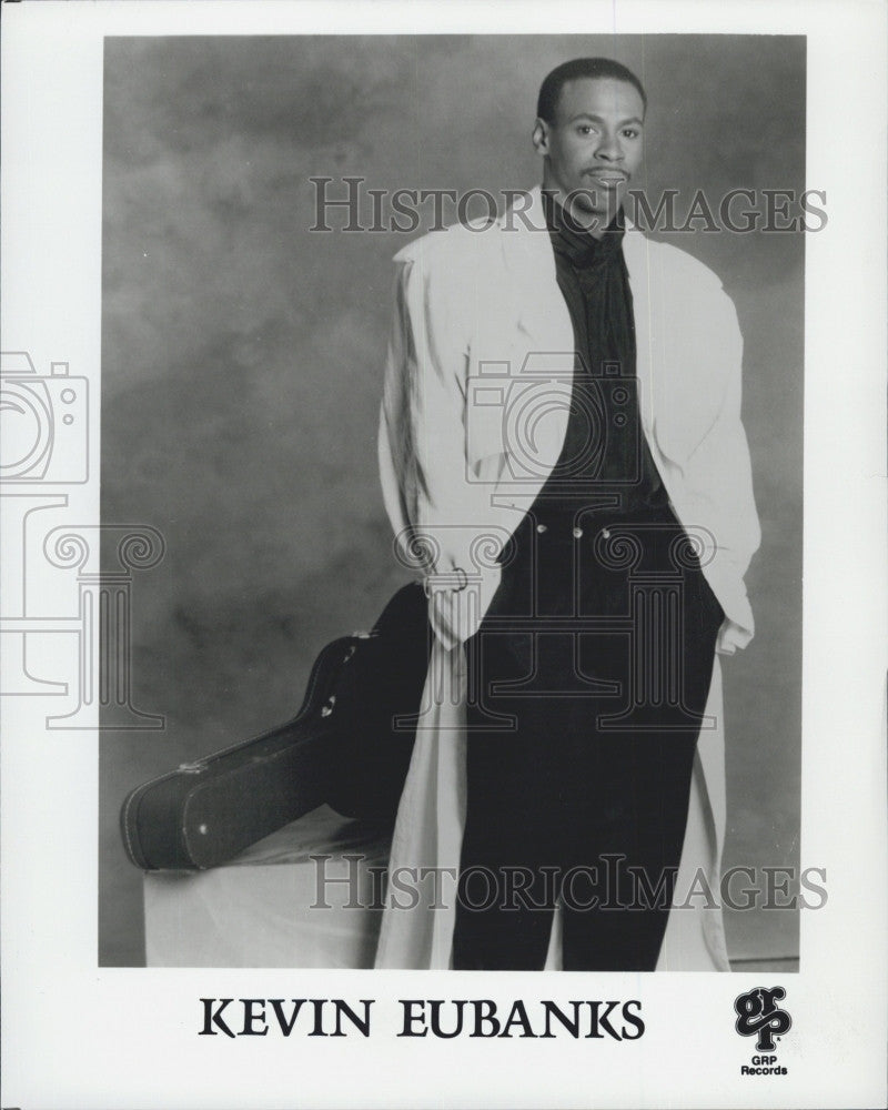 Press Photo American Jazz Guitarist, Composer Kevin Eubanks &quot;The Tonight Show&quot; - Historic Images