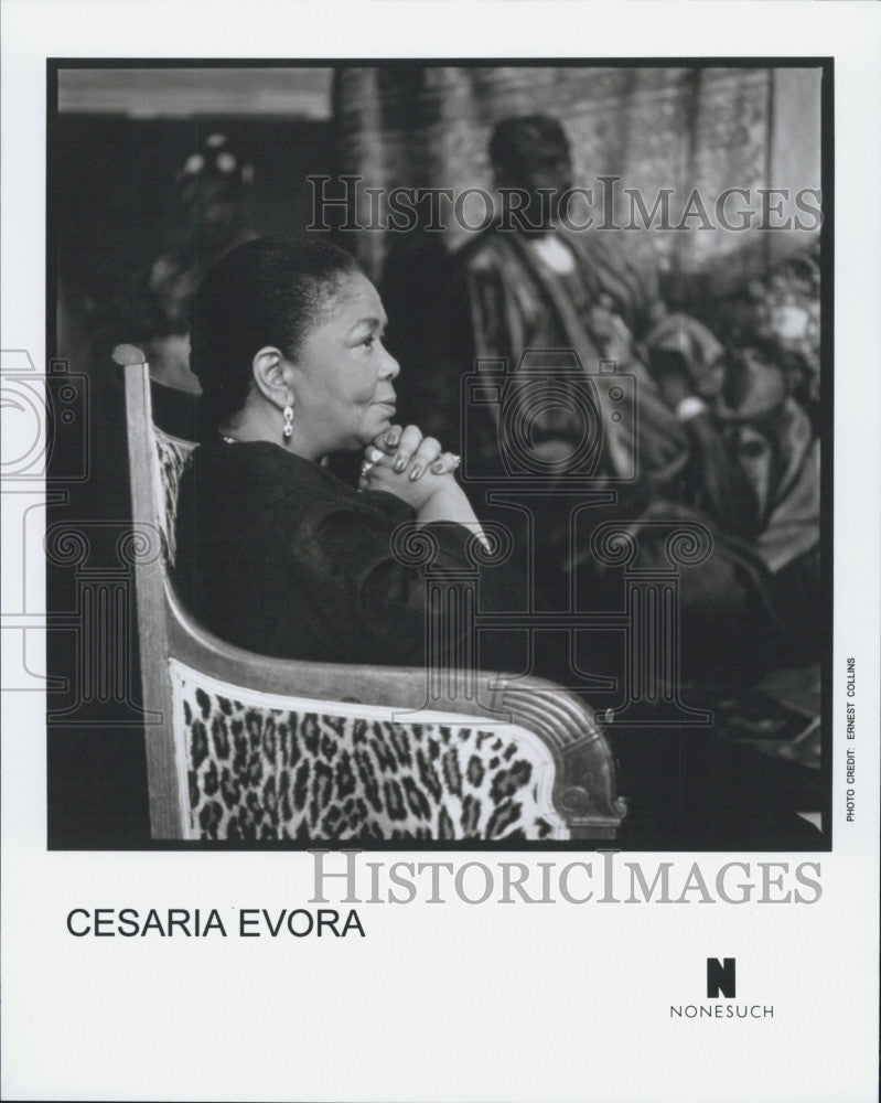 1992 Press Photo Cesaria Evora - Historic Images