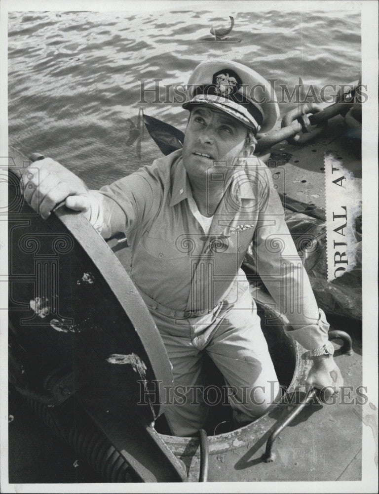 1973 Press Photo Actor Ed Nelson on &quot;Escape&quot; on TV - Historic Images