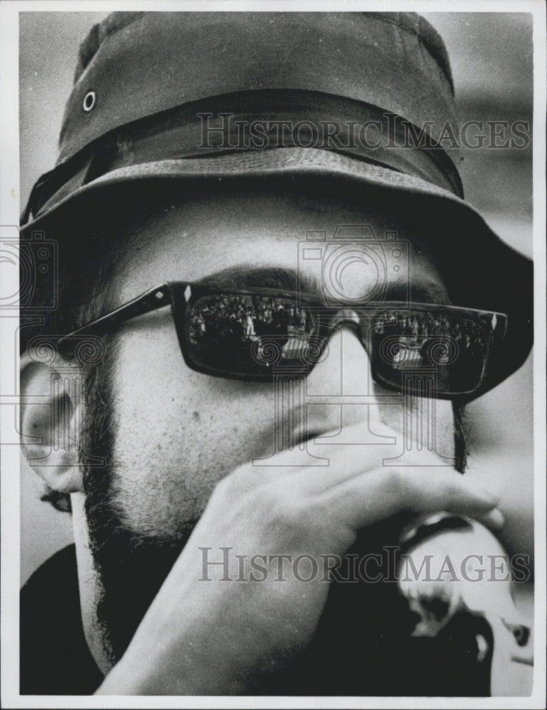 1967 Press Photo Univ of Wis, student leader Robert Cohen - Historic Images