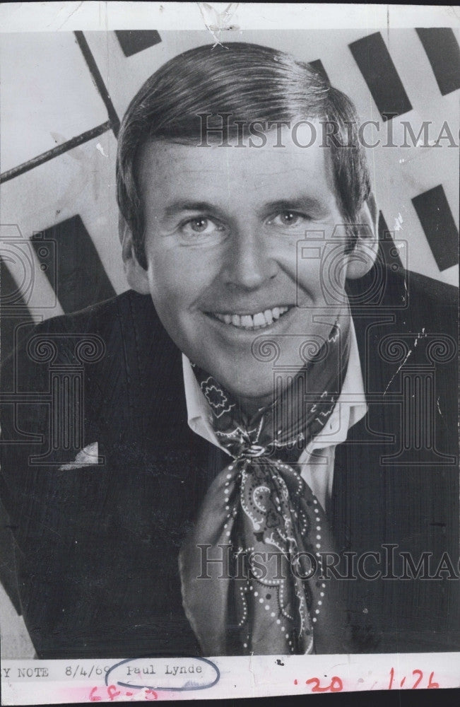 1970 Press Photo Paul Lynde actor and comedian - Historic Images