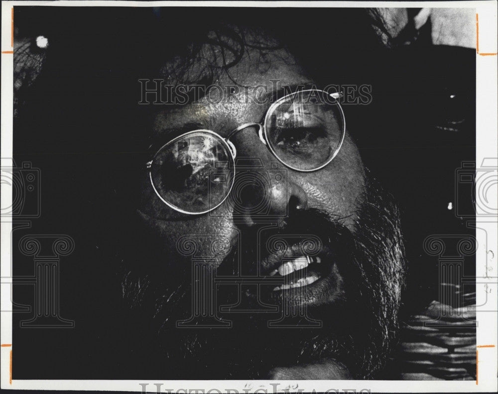 1972 Press Photo Von Schmidt, the artist and musician - Historic Images