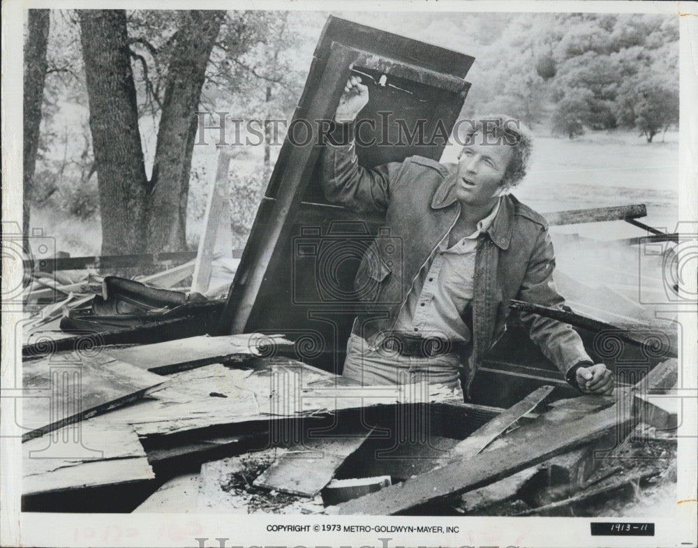 1973 Press Photo James Caan starring in &quot;Slither&quot; - Historic Images