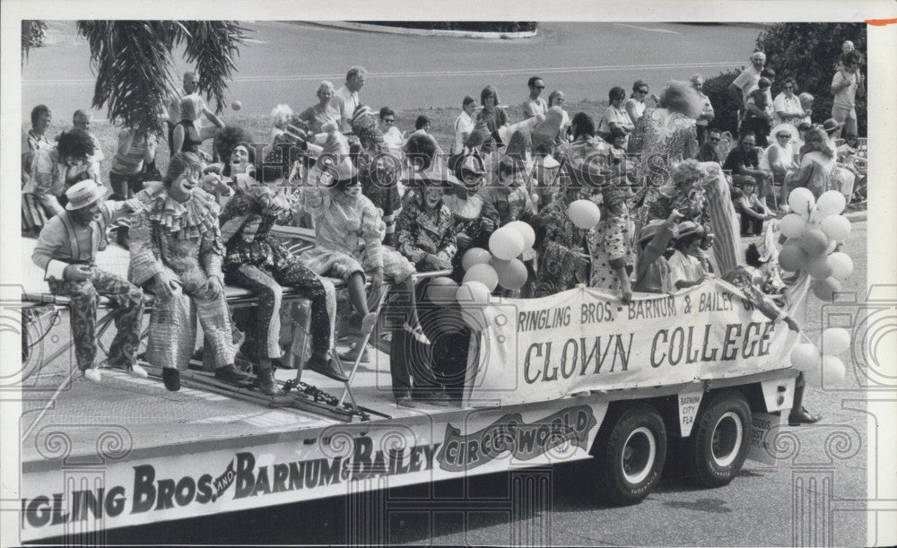 1973 Press Photo Venetian sun Fiesta in Florida - Historic Images