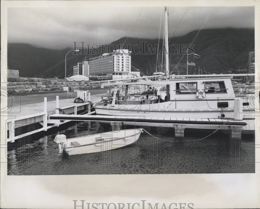 1963 Press Photo Riviera Venezuela's Caribbean Coastline - Historic Images