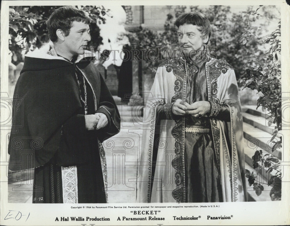 1964 Press Photo Peter O&#39;Toole Stars In Becket - Historic Images