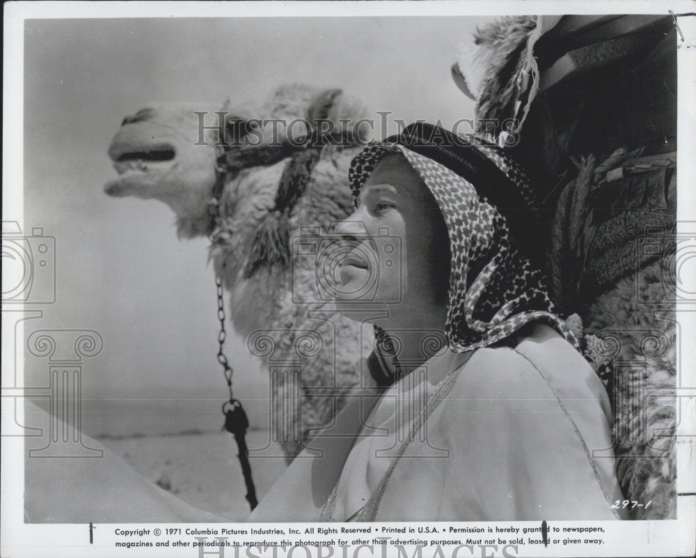 1971 Press Photo Actor Peter O&#39;Toole Starring In Film &quot;Lawrence Of Arabia&quot; - Historic Images