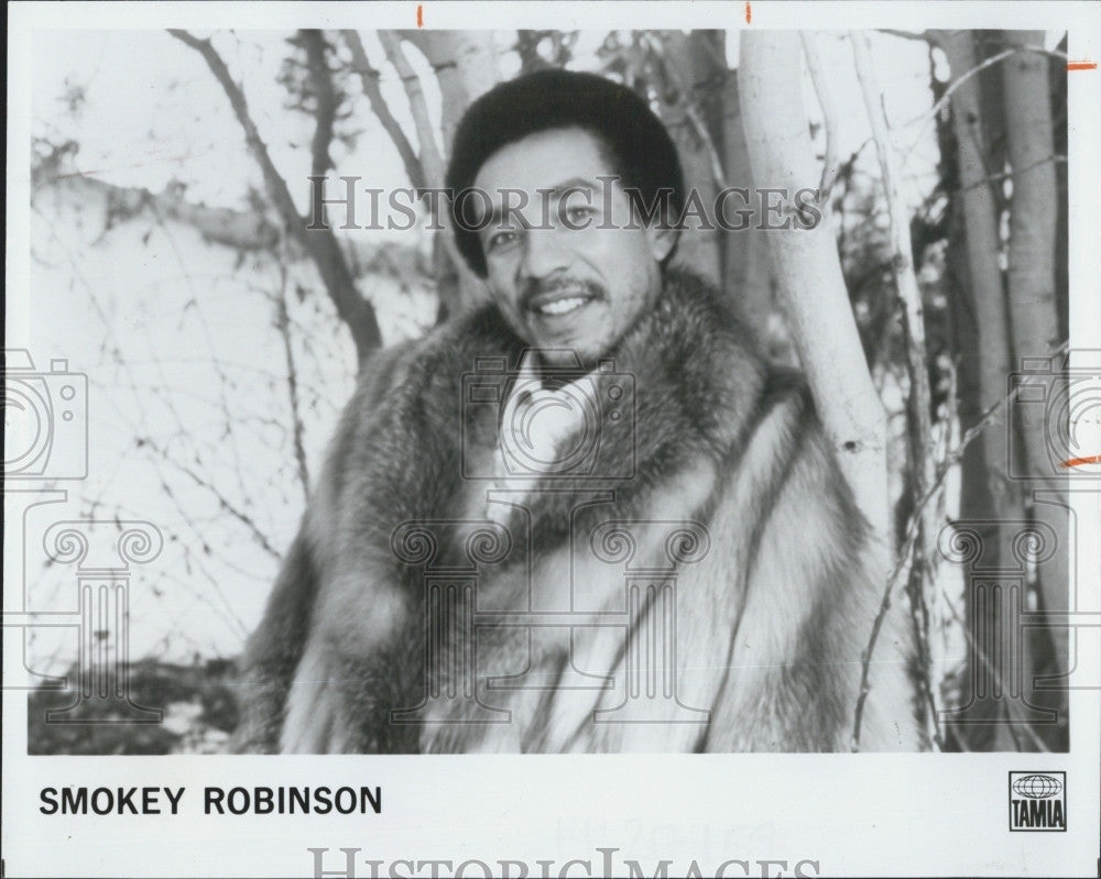 1980 Press Photo  R&amp;B Singer-Songwriter And Record Producer Smokey Robinson - Historic Images