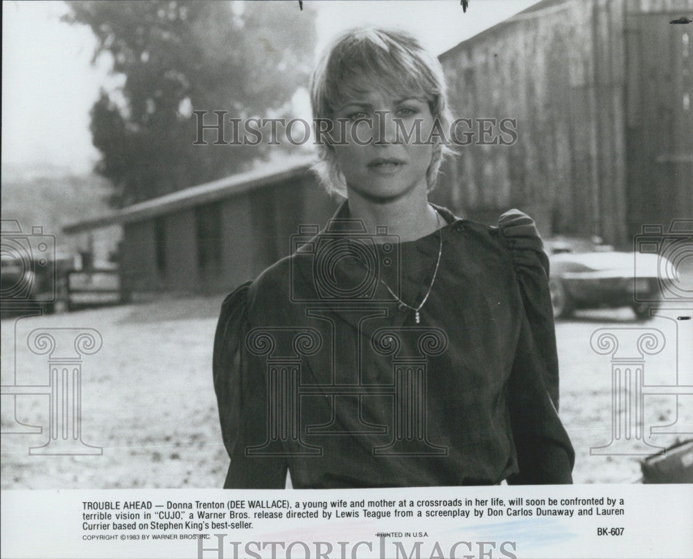 1983 Press Photo Dee Wallace starring in &quot;Cujo&quot; - Historic Images