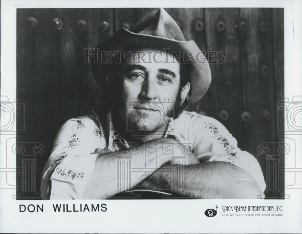 1980 Press Photo Don Williams, American country singer, songwriter. - Historic Images