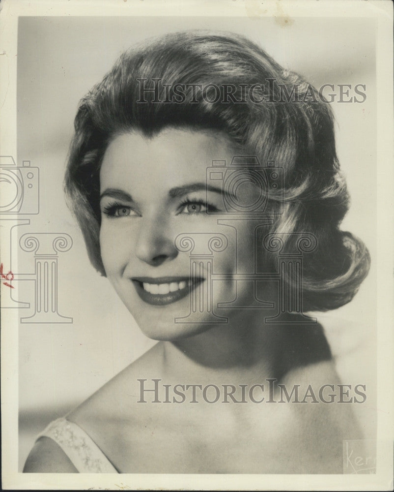 1958 Press Photo Marilyn Van Derbur, crowned as  Miss American 1958. - Historic Images