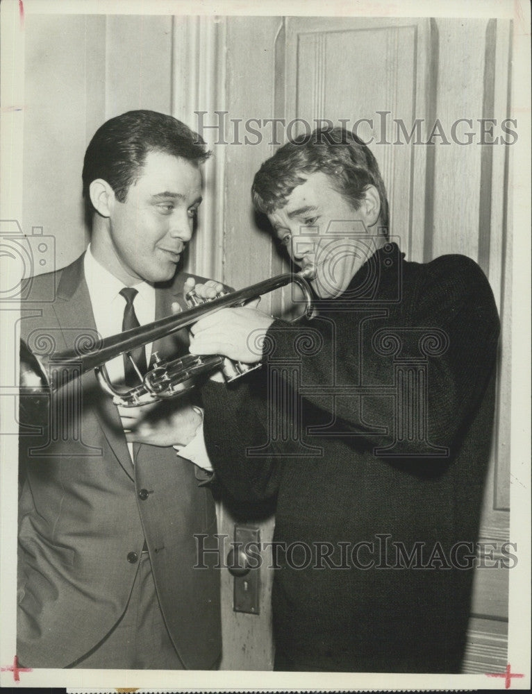 1966 Press Photo &quot;The FBI Quantico&quot; Michael Callan Robert Walker - Historic Images