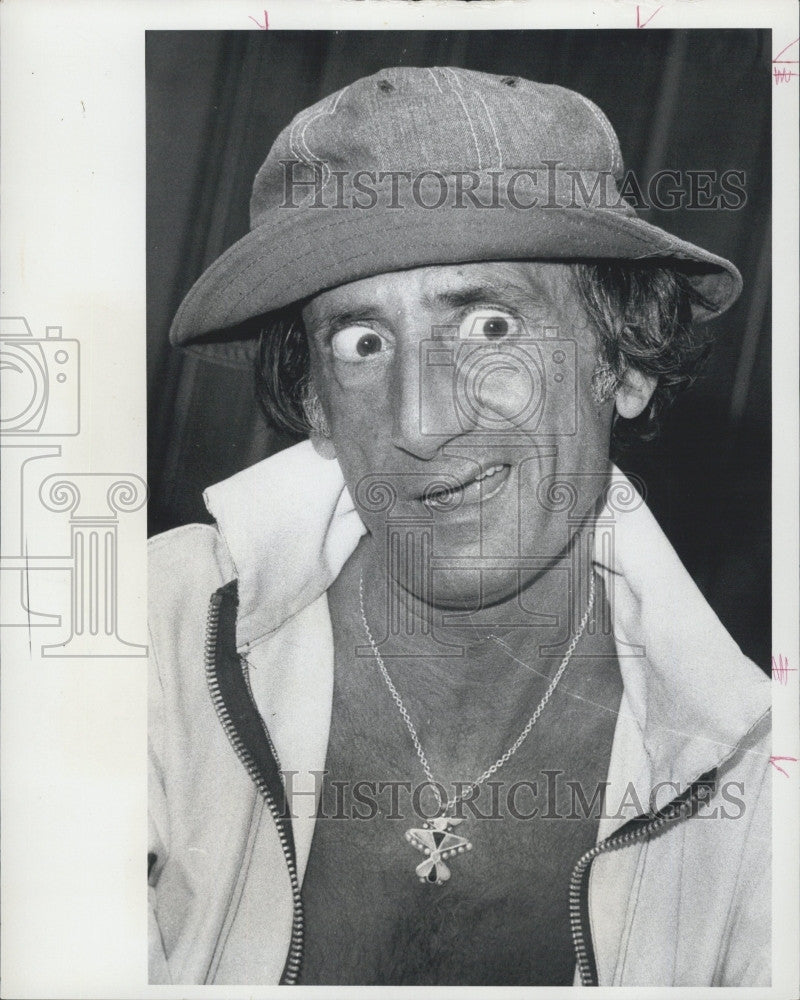 1974 Press Photo Actor Comedian Charlie Callas - Historic Images