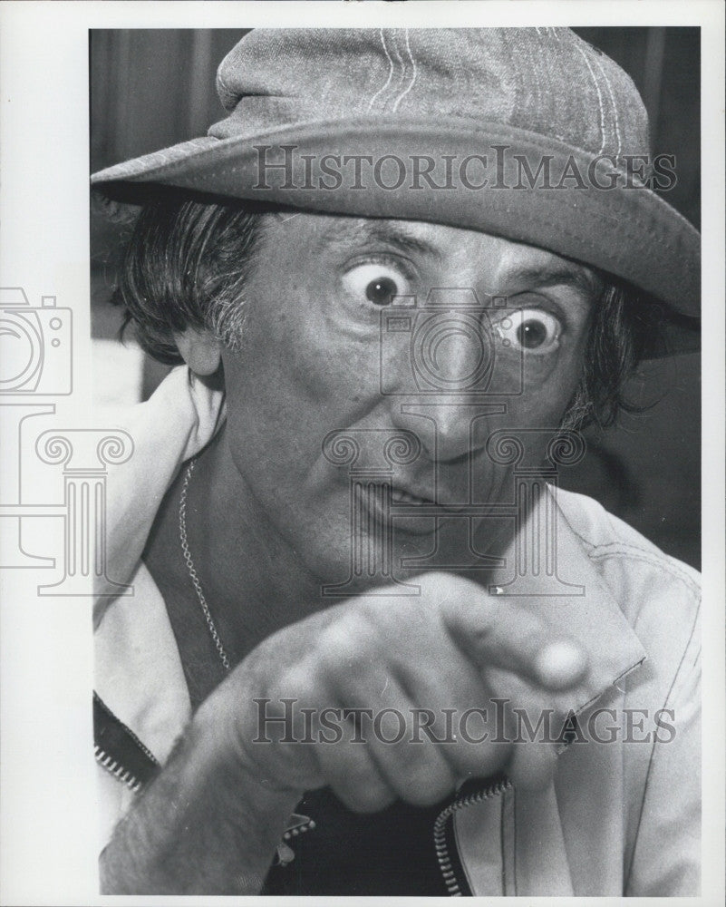 1974 Press Photo Actor Comedian Charlie Callas - Historic Images