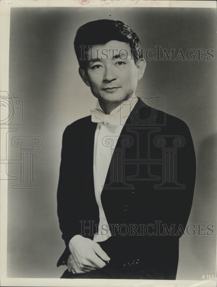 1967 Press Photo Japanese Conductor Seiji Ozawa - Historic Images