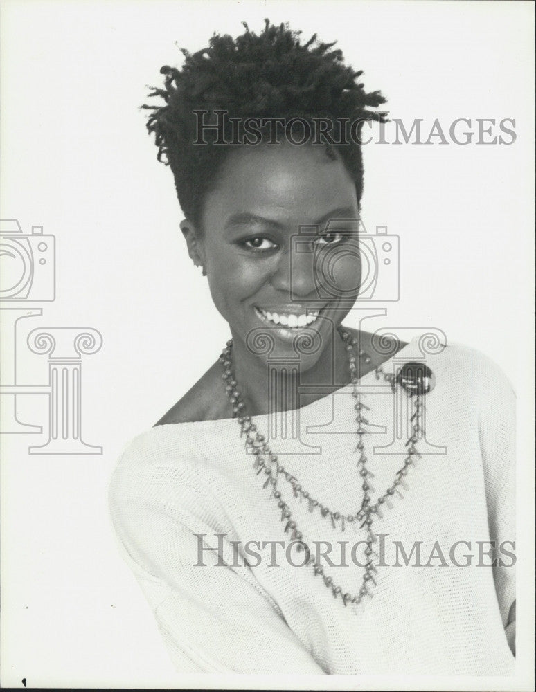 1985 Press Photo Comedian Danitra Vance on &quot;Saturday Night Live&quot; - Historic Images