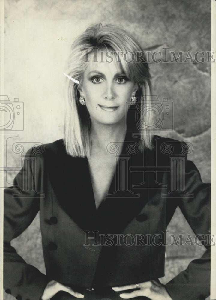 1990 Press Photo Actress Joan Van Ark stars in &quot;Always Remember I Love You&quot;. - Historic Images