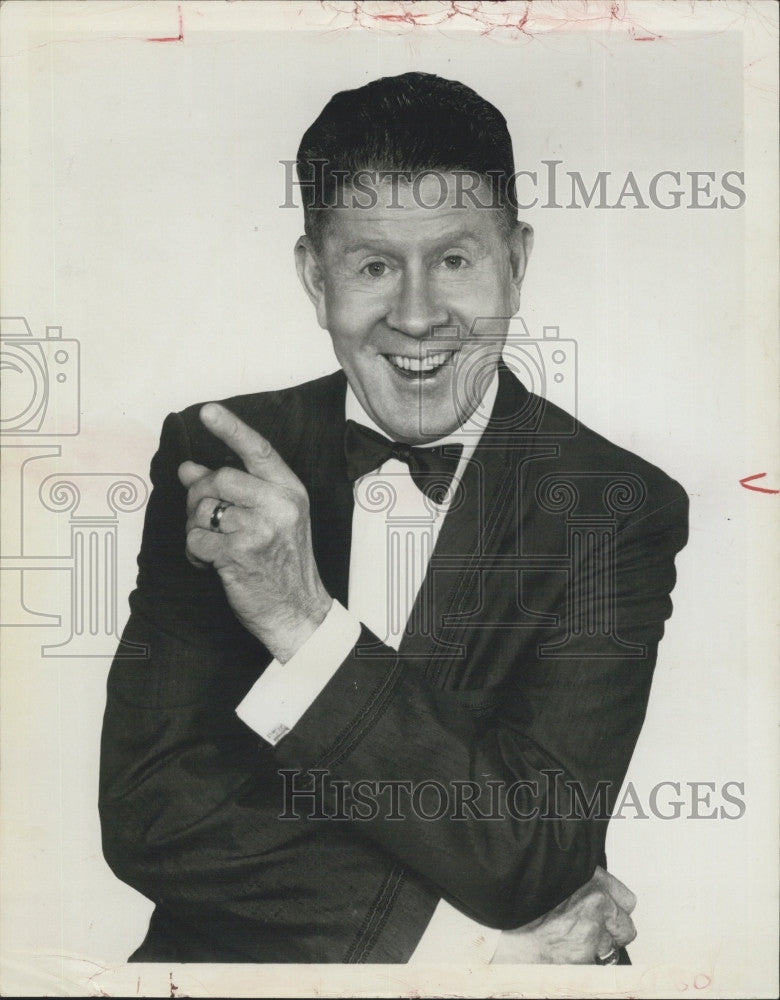 1965 Press Photo Ruby Vallee  American singer, actor, bandleader. - Historic Images