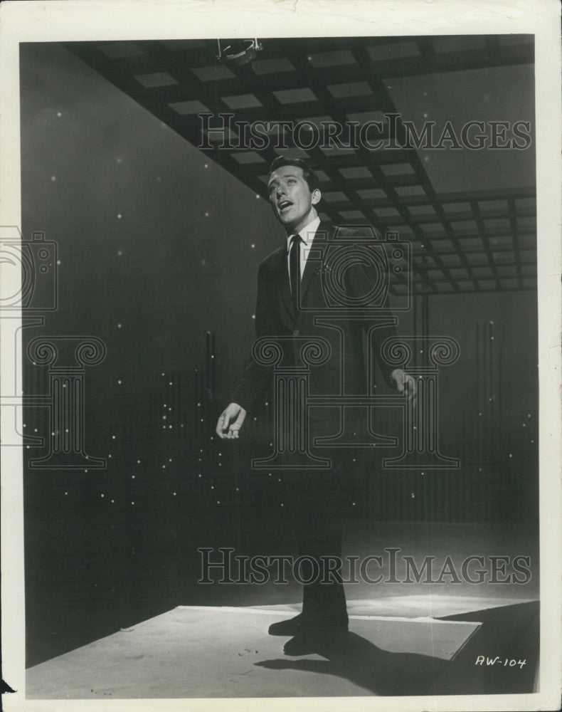 Press Photo  Singer Andy Williams - Historic Images