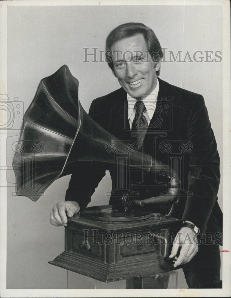 1981 Press Photo Entertainer/Singer Andy Williams To Host &quot;The Grammy Awards&quot; - Historic Images