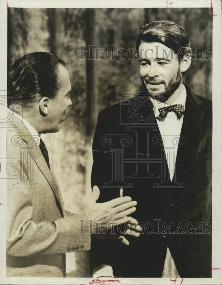 1963 Press Photo  Peter O&#39;Toole stars  &quot;Lawrence of Arabia&quot;on Ed Sullivan Show - Historic Images