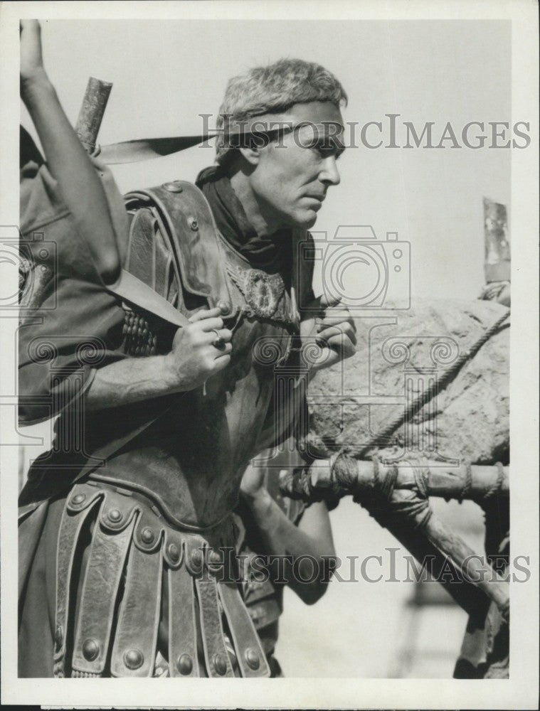 1981 Press Photo Actor Peter O&#39;Toole Stars In TV Film &quot;Masada - The Conclusion&quot; - Historic Images