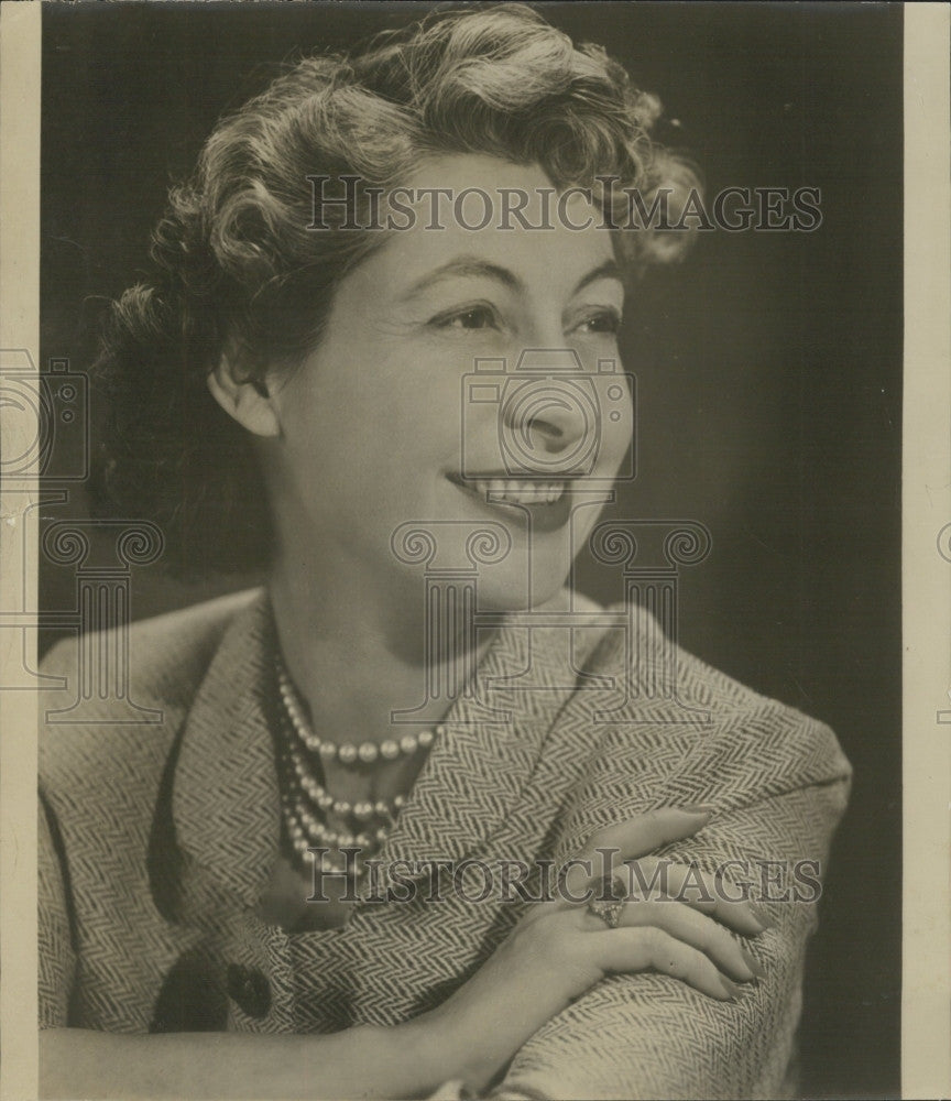 Press Photo Actress Ilka Chase  on Broadway in &quot;The Women&quot; - Historic Images