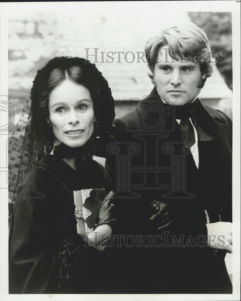 1952 Press Photo Geraldine Chaplin, Christopher Guard &quot;My Cousin Rachel&quot; - Historic Images