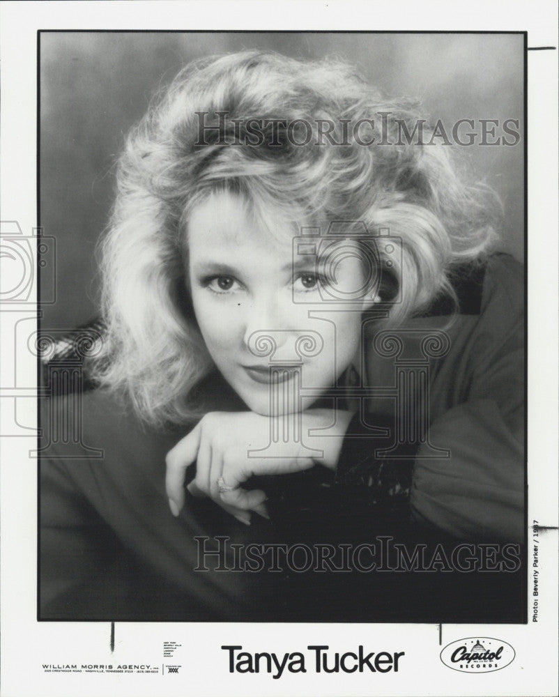 1980 Press Photo Singer, Tanya Tucker on Capitol records - Historic Images