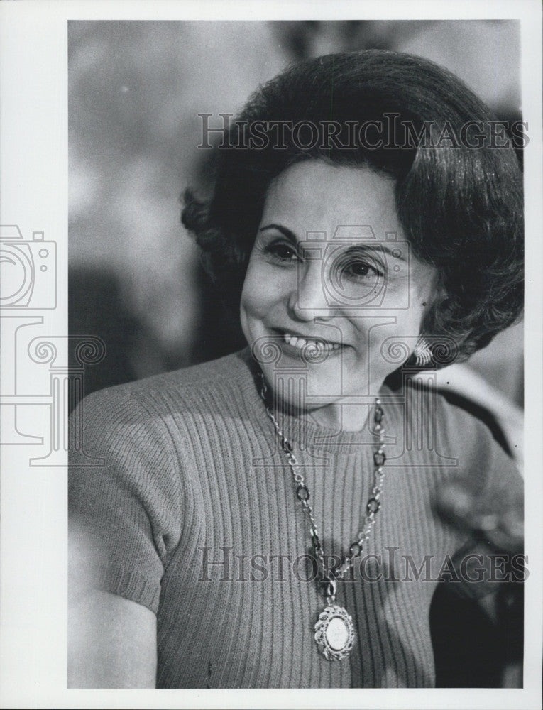 1978 Press Photo Ann Landers,newspaper columnist - Historic Images