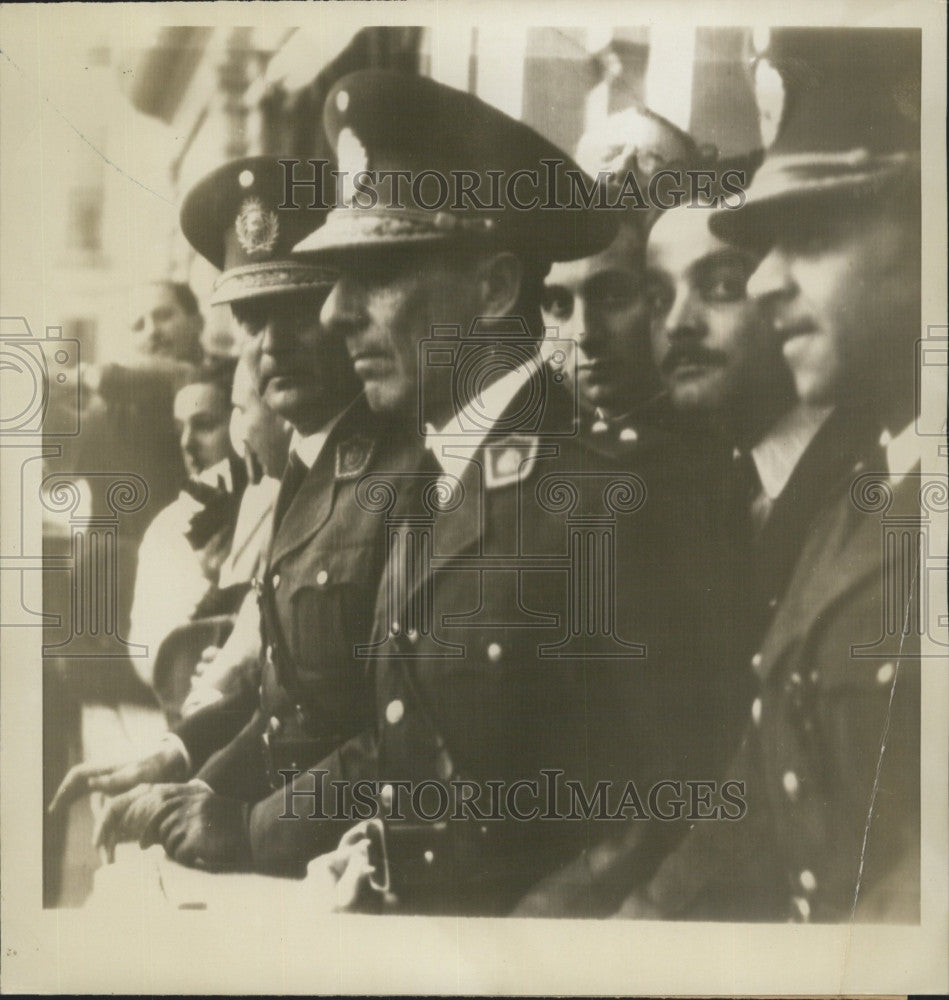 1943 Press Photo General Arturo Rawson Pedro Ramirez Argentina Coup - Historic Images