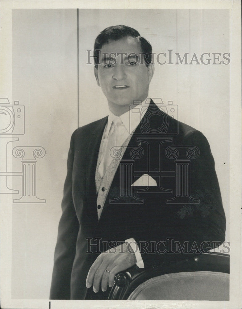 1964 Press Photo Danny Thomas for a special on NBC - Historic Images