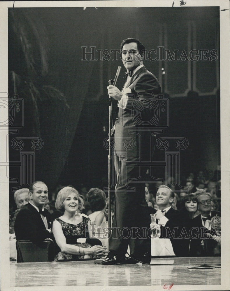 1964 Press Photo TV Personality Danny Thomas - Historic Images