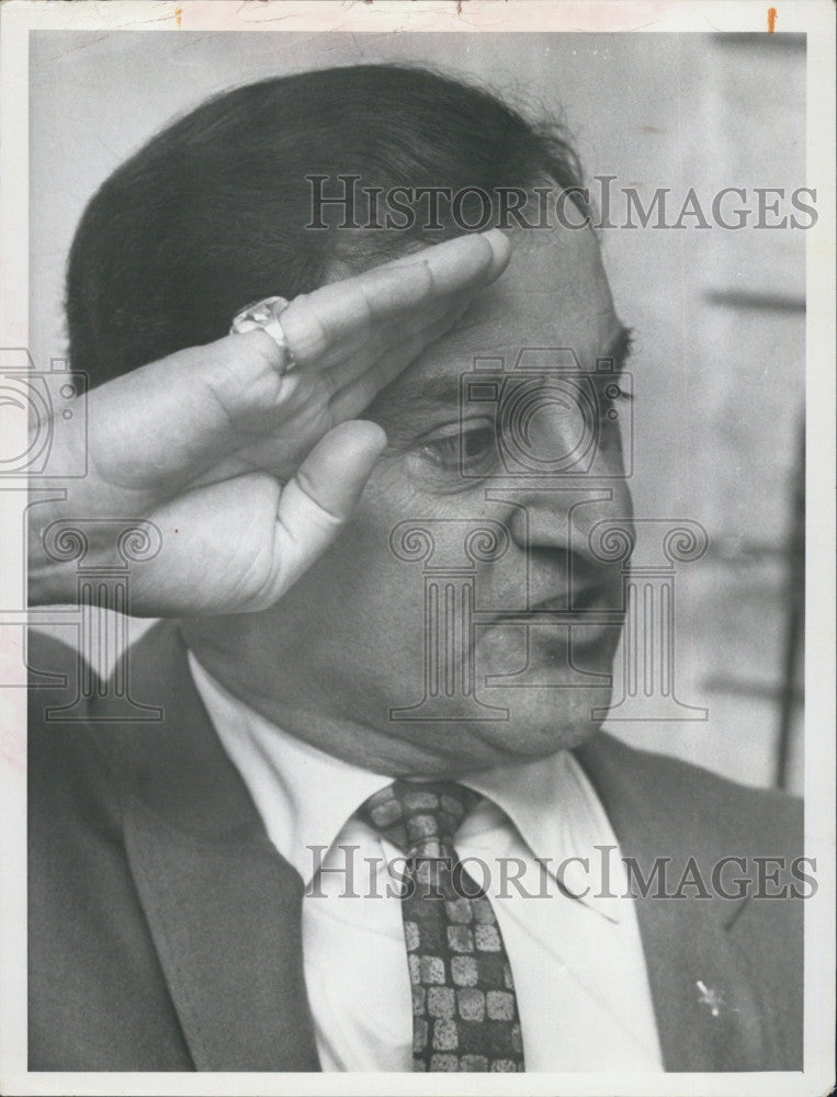 1966 Press Photo TV Personality Danny Thomas - Historic Images