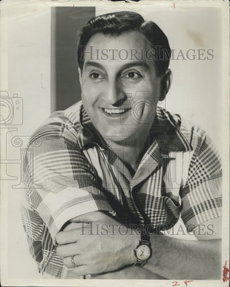 1957 Press Photo TV Personality Danny Thomas - Historic Images