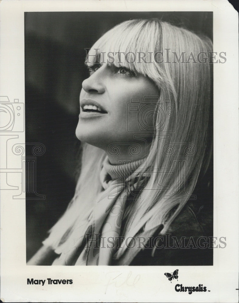 1978 Press Photo singer Mary Travers - Historic Images